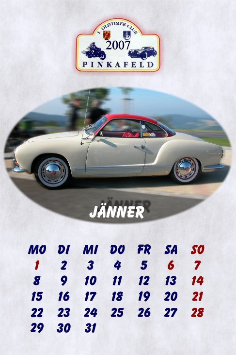 Oldtimerkalender 2007